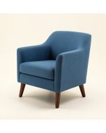 Destin Upholstered Parsons Chair In Blue (synthetic illustration; no displayed measurements)