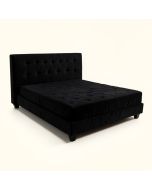 Kugler Tufted Upholstered Low Profile Platform Bed (synthetic illustration; no displayed measurements)