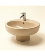 Vitreous China Oval Undermount Bathroom Sink With Overflow (synthetic illustration; no displayed measurements)