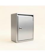 Dual Door Insert 24 In X 42 In Aluminum Package Drop (synthetic illustration; no displayed measurements)
