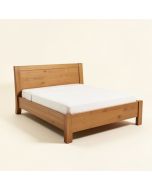 Noyola Solid Wood Standard Bed (synthetic illustration; no displayed measurements)