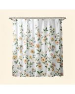 Medina Ivy Vinyl Floral Single Shower Curtain (synthetic illustration; no displayed measurements)