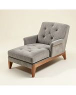 Euva Tufted Armless Chaise Lounge (synthetic illustration; no displayed measurements)