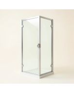 Aqua Fold 36 '' W X 58 '' H Folding Semi-Frameless Tub Door (synthetic illustration; no displayed measurements)