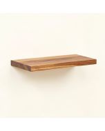 Moa™ Teak Flat Floating Shelf (synthetic illustration; no displayed measurements)