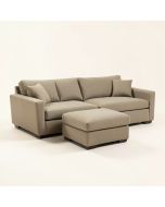 Fontaine 104 '' Wide Sofa & Chaise With Ottoman (synthetic illustration; no displayed measurements)
