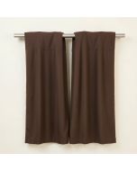 Farmhouse Room Darkening Rod Pocket Curtain Panels (synthetic illustration; no displayed measurements)