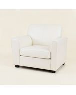 Umer 66.9 '' Faux Leather Tuxedo Arm Loveseat (synthetic illustration; no displayed measurements)