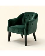 Quercia Tufted Velvet Side Chair (synthetic illustration; no displayed measurements)