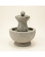 Concrete Falling Water Fountain (synthetic illustration; no displayed measurements)