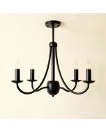 Dario 12 - Light Candle Style Wagon Wheel Chandelier (synthetic illustration; no displayed measurements)