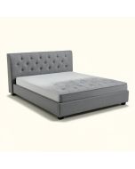 Emilee-Rose Twin Tufted Upholstered Low Profile Platform Bed (synthetic illustration; no displayed measurements)