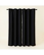 Wayfair Basics® Solid Max Blackout Thermal Grommet Single Curtains Panel (synthetic illustration; no displayed measurements)