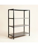 Akilah 40 '' H X 35.5 '' W Metal Etagere Bookcase (synthetic illustration; no displayed measurements)
