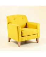 Waugh 29 '' Wide Tufted Polyester Armchair (synthetic illustration; no displayed measurements)
