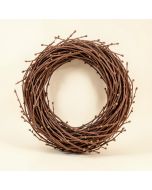Artificial Budding Twig 20 '' Wreath (synthetic illustration; no displayed measurements)