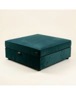 Vanderpool 74.8 '' Velvet Square Arm Sleeper (synthetic illustration; no displayed measurements)