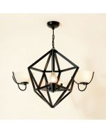 Wyble 2 - Light Lantern Geometric Chandelier (synthetic illustration; no displayed measurements)