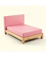 Jojo Siwa Upholstered Twin Platform Bed (synthetic illustration; no displayed measurements)