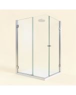 60 '' W X 70 '' H Semi-Frameless Shower Door (synthetic illustration; no displayed measurements)