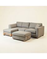 Aelber 170 '' Wide Reversible Modular Sofa & Chaise With Ottoman (synthetic illustration; no displayed measurements)
