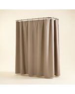 Nala 2 Piece Solid Color Shower Curtain Set (synthetic illustration; no displayed measurements)