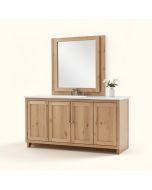 Eliason 60 '' Double Bathroom Vanity Set (synthetic illustration; no displayed measurements)