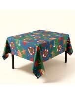 Ships Wheel Tablecloth (synthetic illustration; no displayed measurements)