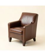 Acel Genuine Leather Upholstered Dining Chair (synthetic illustration; no displayed measurements)