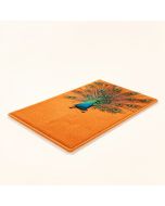 Pretty Peacock 30 In . X 18 In . Non-Slip Outdoor Door Mat (synthetic illustration; no displayed measurements)