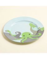Vernet 9 '' Octopus Melamine Non-Skid Salad/Dessert Plate (synthetic illustration; no displayed measurements)