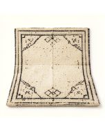 Mahanoy Handwoven Flatweave Wool/Cotton Ivory/Black Area Rug (synthetic illustration; no displayed measurements)