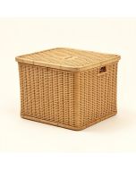 Bamboo Foldable Hamper (synthetic illustration; no displayed measurements)