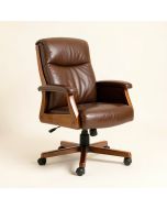 Executive Leather Chair (synthetic illustration; no displayed measurements)
