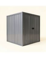 Spacemaker 6 Ft. W X 3 Ft. D Metal Storage Shed (synthetic illustration; no displayed measurements)