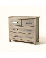 Arwin Grey Oak 6-Drawer Dresser (synthetic illustration; no displayed measurements)