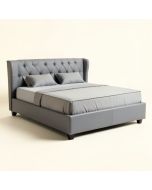 Silveira Queen Tufted Upholstered Low Profile Standard Bed (synthetic illustration; no displayed measurements)