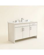 Juno 61 '' Double Bathroom Vanity Set (synthetic illustration; no displayed measurements)