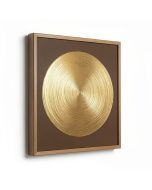 Golden Circle Painting Print (synthetic illustration; no displayed measurements)