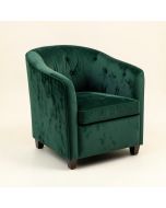 Evangely Tufted Velvet Side Chair (synthetic illustration; no displayed measurements)