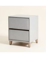 Huseman 2 - Drawer Nightstand In Light Gray (synthetic illustration; no displayed measurements)