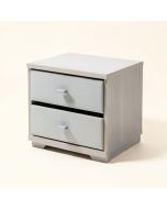 Shakir 2 - Drawer Nightstand In Light Gray (synthetic illustration; no displayed measurements)