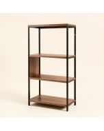 Leinbach 65.5 '' H X 40 '' W Metal Etagere Bookcase (synthetic illustration; no displayed measurements)