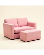 Alethea Kids Club Sofa And Ottoman (synthetic illustration; no displayed measurements)