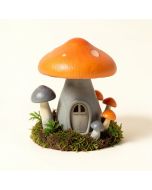 Wardlaw Mushroom House Fairy Garden (synthetic illustration; no displayed measurements)