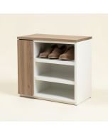 Three Row 15 Pair Shoe Storage Cabinet (synthetic illustration; no displayed measurements)