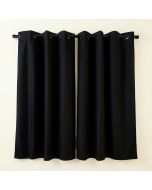 Crenshaw Solid Blackout Thermal Grommet Curtain Panels (synthetic illustration; no displayed measurements)