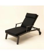 Adelinah Outdoor Reclining Chaise Lounge With Cushion (synthetic illustration; no displayed measurements)