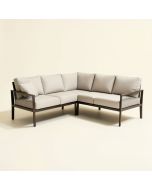 Giavanni 41.3 '' Wide Outdoor Patio Sectional With Cushions (synthetic illustration; no displayed measurements)