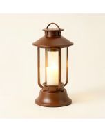 Gillock Bronze Gillock Powered Led Outdoor Lantern With Electric Candle (synthetic illustration; no displayed measurements)